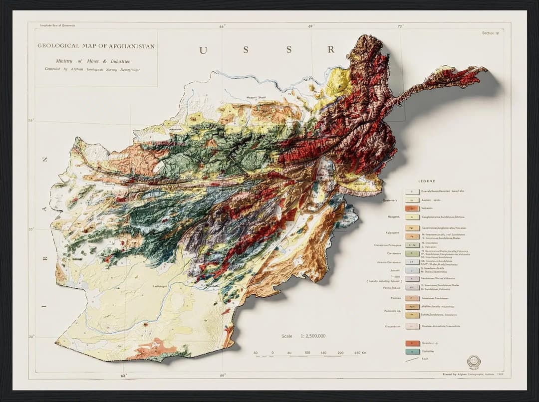 Afghanistan Map
